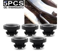 5 pezzi clip per il supporto del cofano del cofano con un passapier per Honda Civic Odyssey Prelude Fit Jazz per clip Acura RSX Integra 91604SD2013