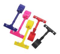 5 Pezzi Clip Portaprezzo in Plastica Morsetto Girevole per Negozi | Supporto Stabile per Cartellini e Immagini, Riutilizzabile, Salva Spazio su Banconi Cassa e Aree