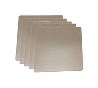 5 pezzi compatibili con Midea, piastre in mica spesse per forno a microonde e tostapane.