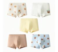 5 pezzi/confezione Slip morbidi, traspiranti e comodi senza cuciture per ragazzi Offri al tuo bambino attivo comfort per tutto il giorno con questa confezione da 5 boxer da bambino. Pensati per l'uso 