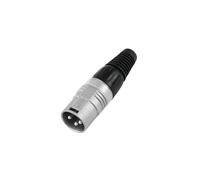 5 pezzi - Connettore XLR 3 Poli HICON HI-X3CM per Cavi Audio Professionali