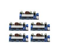 5 Pezzi Convertitore Step- da 2-24 V A 3-30 V 4 A 80 W CC CV Modulo di Alimentazione Alimentatore Regolato Regolabile