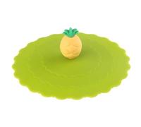 5 pezzi coperchi in silicone a prova di polvere coperchio della tazza cartone animato riutilizzabile a tenuta stagna tè e caffè bere accessori for articoli bicchieri all'aperto Per tazze(Color20)