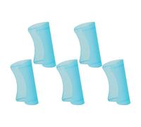 5 Pezzi Coperture Protettive per Flauto Abs, Set da Cinque Leggeri | Facili da Installare, Effetto Decorativo, Accessori per Flauto di Bambù, Protezione Pratica, Materiale ABS