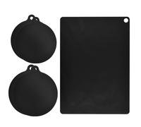 5 Pezzi Copri Piano Induzione, 22cm 24cm 35x25cm, Antiscivolo Resistente all'Olio, Resistente Calore 240°C, Tappetino Silicone, Protezione Copri Induzione Piano Cottura, Coprifornelli Cucina 5 Fuochi