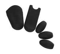 5 Pezzi Copridita per Saxofono Nero in Silicone, Design Elegante | Vestibilità Precisa, Apertura Dedicata per Dito, Uso in Prove e Performance, per Modelli Sax