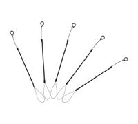 5 Pezzi Cordino Elastico Anti Smarrimento per Penna Stilo, 13mm | Plastica e Silicone, Anello Rinforzato da 13mm, per Aule e Uffici, per Professionisti e Studenti