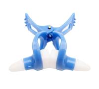 5 Pezzi Correttore Nasale Blu in Abs, Clip per Ponte e Modellatura | Strumento Portatile, senza Odore, per Raddrizzare Ponte e Dare Forma al Naso, Colore Blu