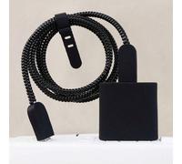 5 pezzi Custodia protettiva antiurto in TPU nero con avvolgicavo, compatibile con il cavo del caricatore Apple 18W/20W, protettore di cavo del caricatore Tagli UnicaTPU