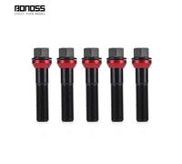 5 pezzi dadi bulloni ruota più lunghi cono M15x1,25 gambo 60 mm grado 12,9 pe...