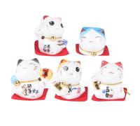 5 pezzi Decor Mall Showcase Prop a New Year Reg Reput Cat Cat Decor