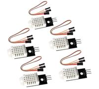 5 pezzi DHT / 2302 sensore di temperatura 22 modulo, sensore di umidità 22 con scheda e cavo 3.3-5.5 V compatibile con Arduino, sensore di temperatura DHT, temperatura digitale e sensore di umidità