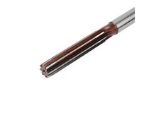 5 pezzi di alesatori 9SiCr con utensile di ingegneria a gambo dritto, set di alesatori manuali di precisione H8 da 4 a 10/12 mm(4x12mm)