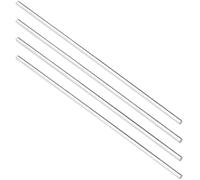 5 pezzi di aste rotonde in acrilico da 4/8/10/12 pollici di lunghezza, asta rigida trasparente for decorazione torte, diametro da 1 mm a 20 mm, bastoncino solido rotondo(10x250mm)