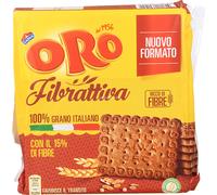 5 pezzi di biscotti oro saiwa fibrattiva ricchi di fibre - 420 gr
