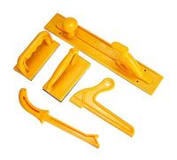 5 pezzi di blocchi e bastoncini per la lavorazione del legno proteggono le dita da tagliare, utilizzare su giunture, bande di spinta per tavolo