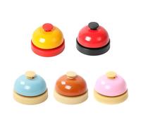 5 Pezzi Di Campane Che Prevedono A Mano, Campane Di Addestramento Per Animali Domestici, Campane Di Servizio, Campane Da Pranzo, Adatti A Ristoranti, Hotel, Bar E Cucine.