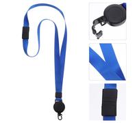5 pezzi di cordino staccabile: cordino con clip retrattile per badge - porta