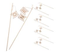 5 pezzi di decorazioni per torta per il primo compleanno: una decorazione per