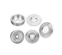 5 pezzi di dischi abrasivi for smerigliatrice angolare, mola for lucidatura, disco rotante, foro da 22 mm, strumento for intaglio del legno, dischi abrasivi da taglio(Silver)