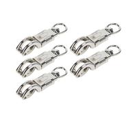 5 Pezzi di Ganci Antipanico a Sgancio Rapido, Ganci per Cavalli per Fruste Get Back Paracord