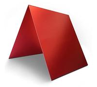 5 Pezzi di Lamiera di Alluminio, Anodizzato Rosso, Colore Bianco, Marcatura Laser, Incisione, Lamiera di Alluminio Anodizzato, for La Costruzione (Size : 100X100X0.8mm)