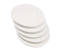 5 pezzi di lana 125 mm x 8 mm (L*D) per lucidare vetro, plastica, metallo, marmo, spugne abrasive per la lucidatura di vasca da bagno orbitale