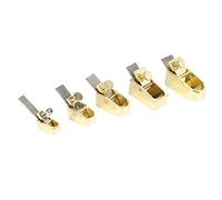 5 Pezzi Di Legno Aliante Cutter Set Incurvo Soletta in Metallo Rame Luthier Strumento Violino Violoncello in Legno Strumento