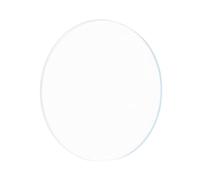 5 pezzi di lenti in vetro a superficie piatta, parti di ricambio per lo spessore del bordo arrotondato a cupola singola con lente in vetro zaffiro(37mm)