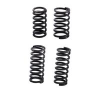 5 pezzi di molle di compressione cilindriche 4 mm x 28 mm x 70 mm, molla di pressione in acciaio per molle nero 65Mn