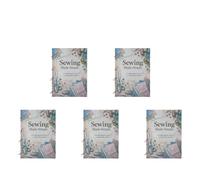 5 Pezzi di Nozioni di Cucito Semplici: Pattern per Iniziali, Comprendono Tessuti e Creano Progetti Facili, Masterizza le Basi della Macchina da Cucire, Quaderno per Principianti Adulti