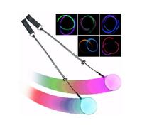 5 pezzi di palline luminose a LED colorate POI lanciate da Pro LED per la danza del ventre