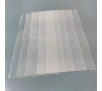 5 pezzi di pellicola sottile NFEP trasparente - Pellicola FEP modificata non adesiva for applicazioni ad alta temperatura, spessore 0,05-0,3 mm(208x280mm T: 0.05mm)