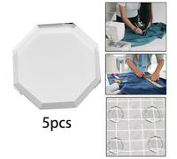 5 pezzi di pesi per modelli in vetro per cucire e tagliare tessuti quilting