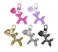 5 Pezzi Di Portachiavi A Forma Di Cane, Portachiavi Creativi, Portachiavi Divertenti, Portachiavi Minimalisti Carini, Portachiavi Regalo.