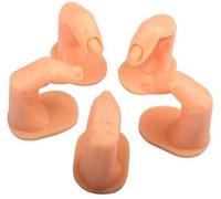 5 pezzi di pratica dita finte unghie finte punte di formazione modelli di visualizzazione strumento durevole e professionale