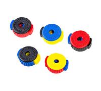 5 Pezzi di Regolazione Cymbal Accessoiresda Batteria a Rilascio Mescolare Colore Da Spingere Da Usare