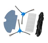5 pezzi di ricambi BlitzWolf per aspirapolvere robot BW-VC2 Spazzola principale*1 Spazzole laterali*2 Filtro HEPA*1 Panno*1