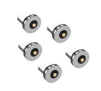 5 pezzi di ricambio for cavo magnetico rotondo universale tipo C Micro USB for telefoni cellulari(5pcs IOS plug)