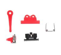 5 pezzi di ricambio for coperchio testa oscillante di ricambio, asta di regolazione, compatibile con WAHL, cordless, compatibile con Magic, Clip/super Taper 8148/8591 Clippers(Red)