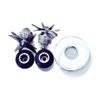 5 Pezzi Di Ricambio For Frullatore, Compatibili Con Biolomix T5300/T5200, Sostituzione Della Lama Del Frullatore