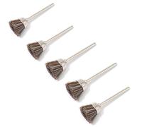 5 Pezzi Di Ruote Lucidanti Rotanti In Acciaio, Spazzola Lucidatrice A Tazza, Strumento Abrasivo Rotante For La Rettifica Dei Metalli, Rimozione Della Ruggine