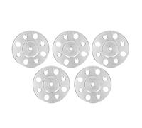 5 pezzi di servocomando in lega di alluminio con a scanalatura a 24 denti, braccio servo per servizi leggeri ad alta resistenza con quattro fori filettati M4 per robotica e a