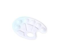 5 pezzi di strumenti for pittura ad acquerello, tavolozza for acquerelli, scatola for acquerelli, scatola for pigmenti Renovate Cover, forniture artistiche Per Olio, Acquerelli(WHITE)