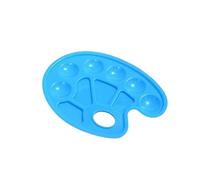 5 pezzi di strumenti for pittura ad acquerello, tavolozza for acquerelli, scatola for acquerelli, scatola for pigmenti Renovate Cover, forniture artistiche Per Olio, Acquerelli(Blue)