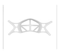 5 pezzi di supporto per mascherina traspirante, supporto protettivo riutilizzabile 3D