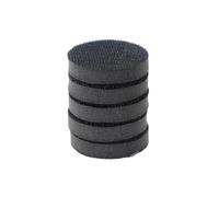 5 pezzi di tampone di interfaccia, tampone di lucidatura, cuscinetto in spugna morbida, densità 50/75 mm, disco abrasivo con gancio e anello for lucidatrice(50mm)