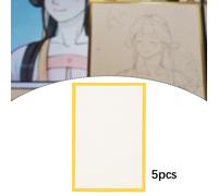 5 pezzi di tavole Shikishi per l'arte giapponese o la calligrafia. Tavole