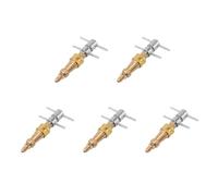 5 Pezzi Di Utensili For Idropulitrice Ad Alta Pressione, Attacco Rapido For Frigorifero FNPT Da 1/4 Di Pollice, Rondella In Ottone Con Attacco Rapido