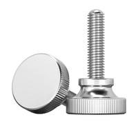 5 pezzi di vite a testa zigrinata in acciaio inossidabile 304 - bullone con manopola di serraggio manuale(M2x5mm)